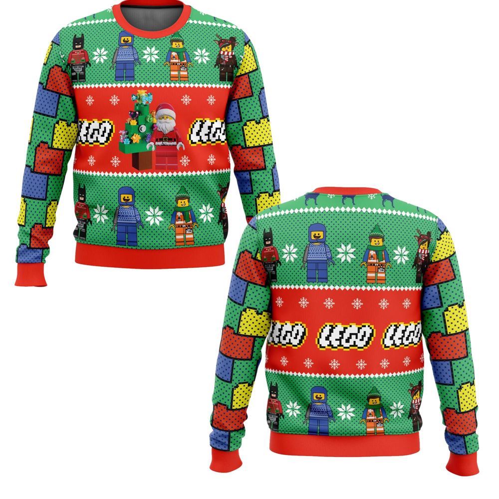 Lego Christmas Ugly Christmas Sweater - Moonbestprint