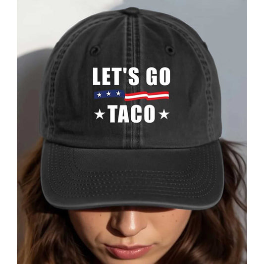 Let's Go Taco America Hat -Moonbestprint