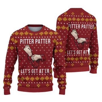Letterkenny Pitter Patter Let Is Get Ater Ugly Christmas Sweater – Moonbestprint