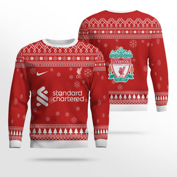 Liverpool Standard Chartered Ugly Christmas Sweater – Moonbestprint