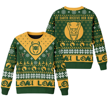 Loki Ugly Christmas Sweater 2025 – Moonbestprint