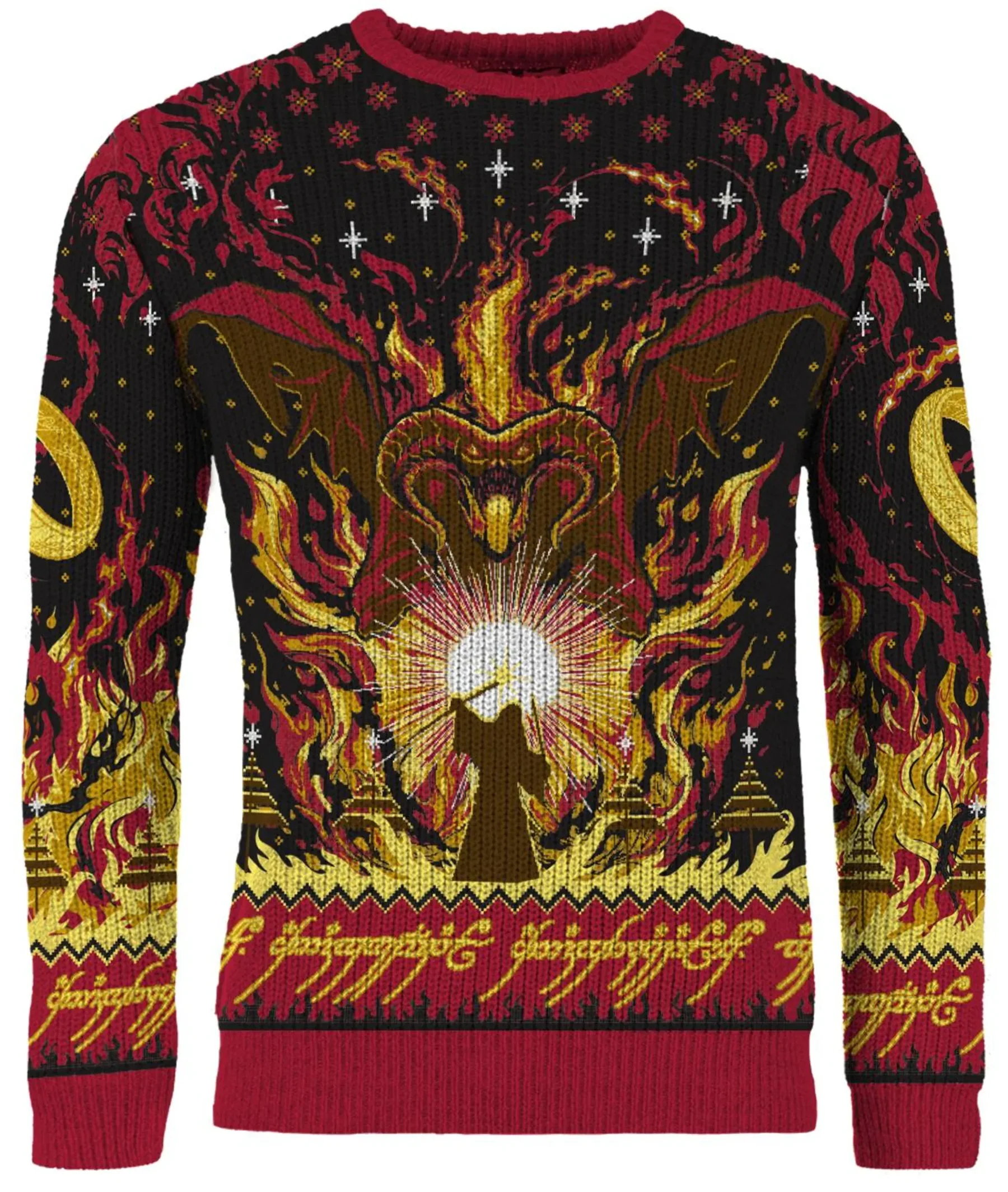 Lord of the Rings Balrog Ugly Christmas Sweater 2025 – Moonbestprint