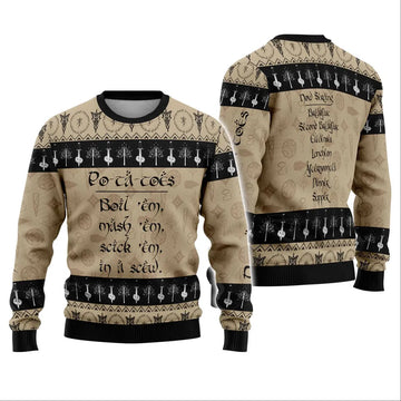 Lord of the Rings Ugly Christmas Sweater – Moonbestprint