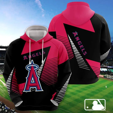 Los Angeles Angels Printed Apparel, MLB Hoodie Moonbestprint