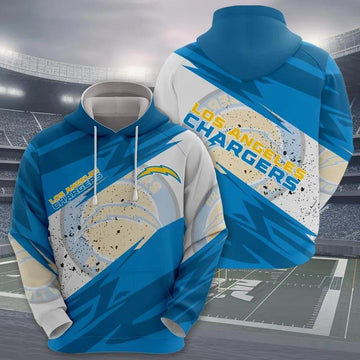 Los Angeles Chargers All Over Print Apparel, NFL Hoodie Moonbestprint