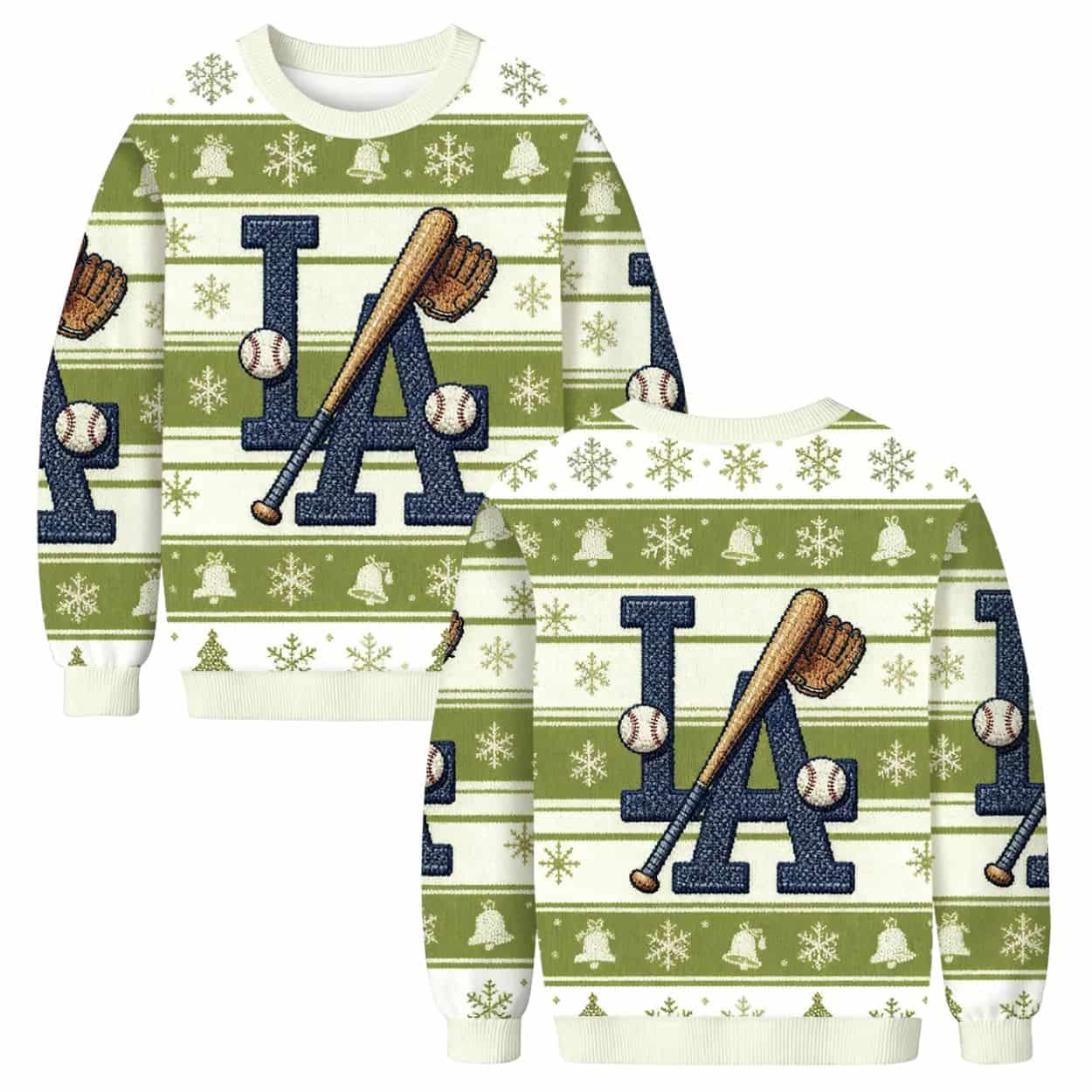 Los Angeles Dodgers Baseball Christmas Ugly Sweater 2025 – Moonbestprint