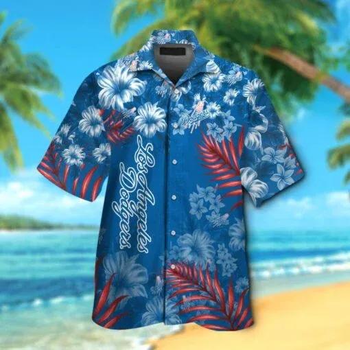 Los Angeles Dodgers Hawaiian Shirt 1, MLB Hawaiian Shirt Moonbestprint