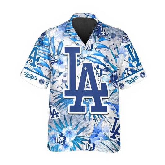 Los Angeles Dodgers Hawaiian Shirt, MLB Hawaiian Shirt Gift For Fans Moonbestprint