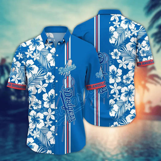 Los Angeles Dodgers MLB Flower Aloha Hawaiian Shirt 15, MLB Hawaiian Shirt Moonbestprint