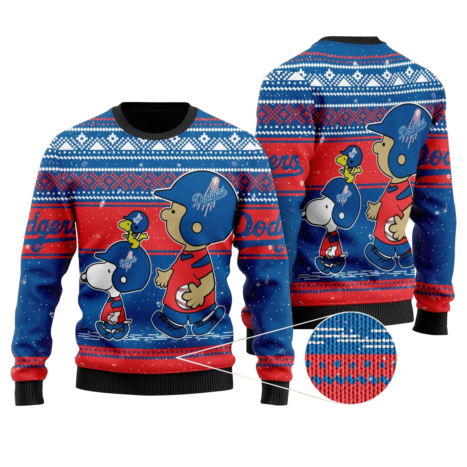 Los Angeles Dodgers Snoopy Lover Ugly Christmas Sweater – Moonbestprint