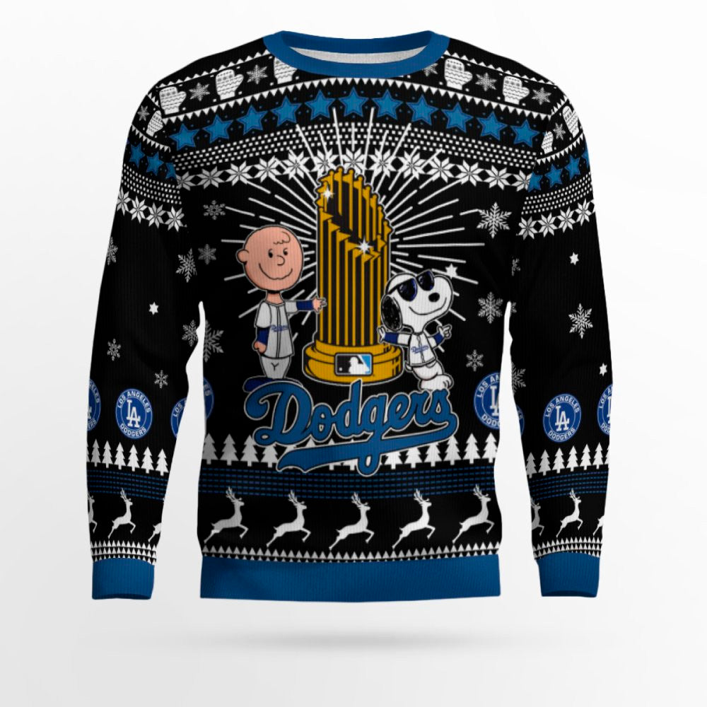 Los Angeles Dodgers Ugly Christmas Sweater 2025 – Moonbestprint