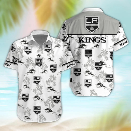 Los Angeles Kings Aloha Shirt, NHL Hawaiian Shirt Moonbestprint