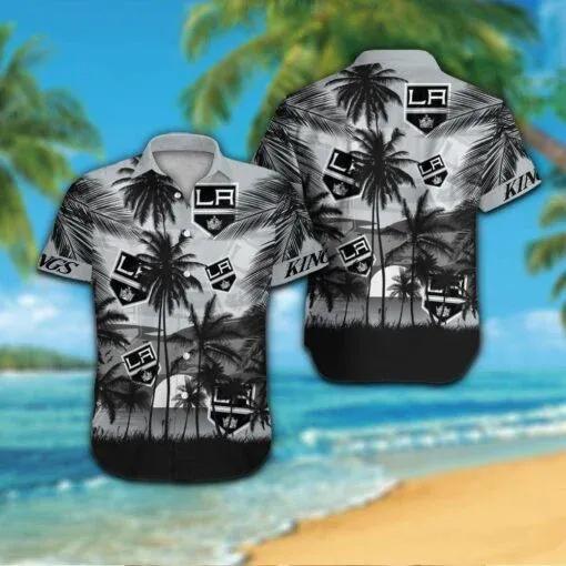 Los Angeles Kings Hawaiian Shirt 1, NHL Hawaiian Shirt Moonbestprint