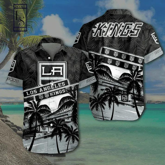Los Angeles Kings Hawaiian Shirt, NHL Hawaiian Shirt Moonbestprint