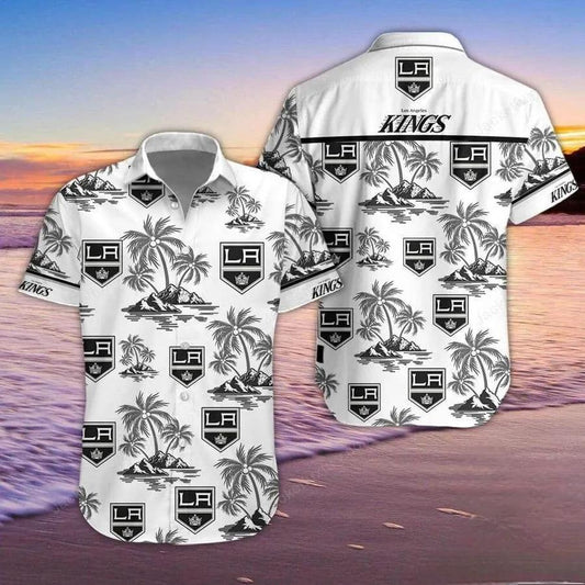 Los Angeles Kings Summer Shirt Hawaiian Shirt, NHL Hawaiian Shirt Moonbestprint