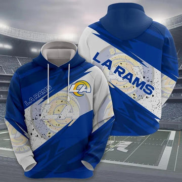 Los Angeles Rams All Over Print Apparel, NFL Hoodie Moonbestprint