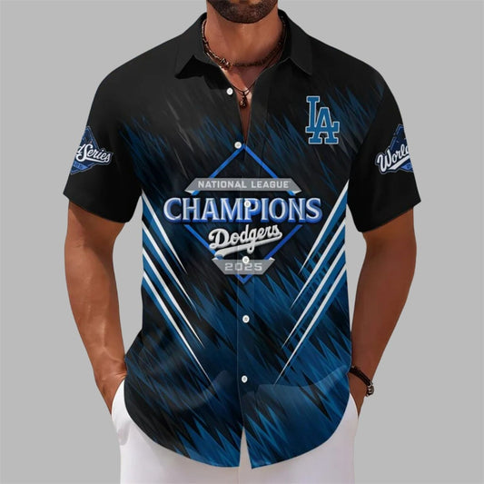 Dodgers 2025 National League Champions World Seires Shirt - Moonbestprint