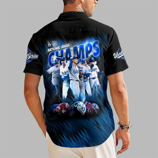 Dodgers 2025 National League Champions World Seires Shirt - Moonbestprint