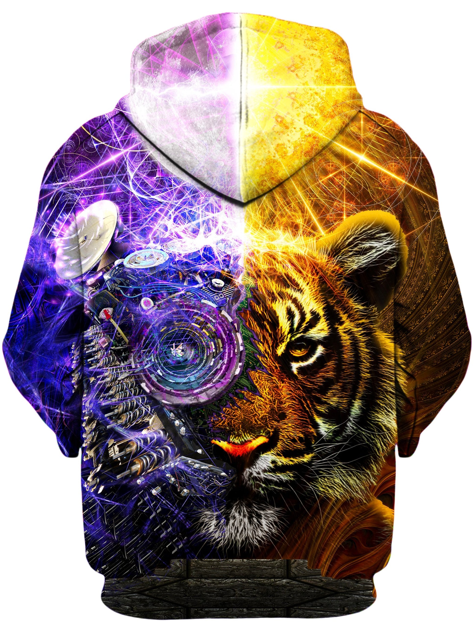Bionic Tiger Unisex Hoodie -Moonbestprint