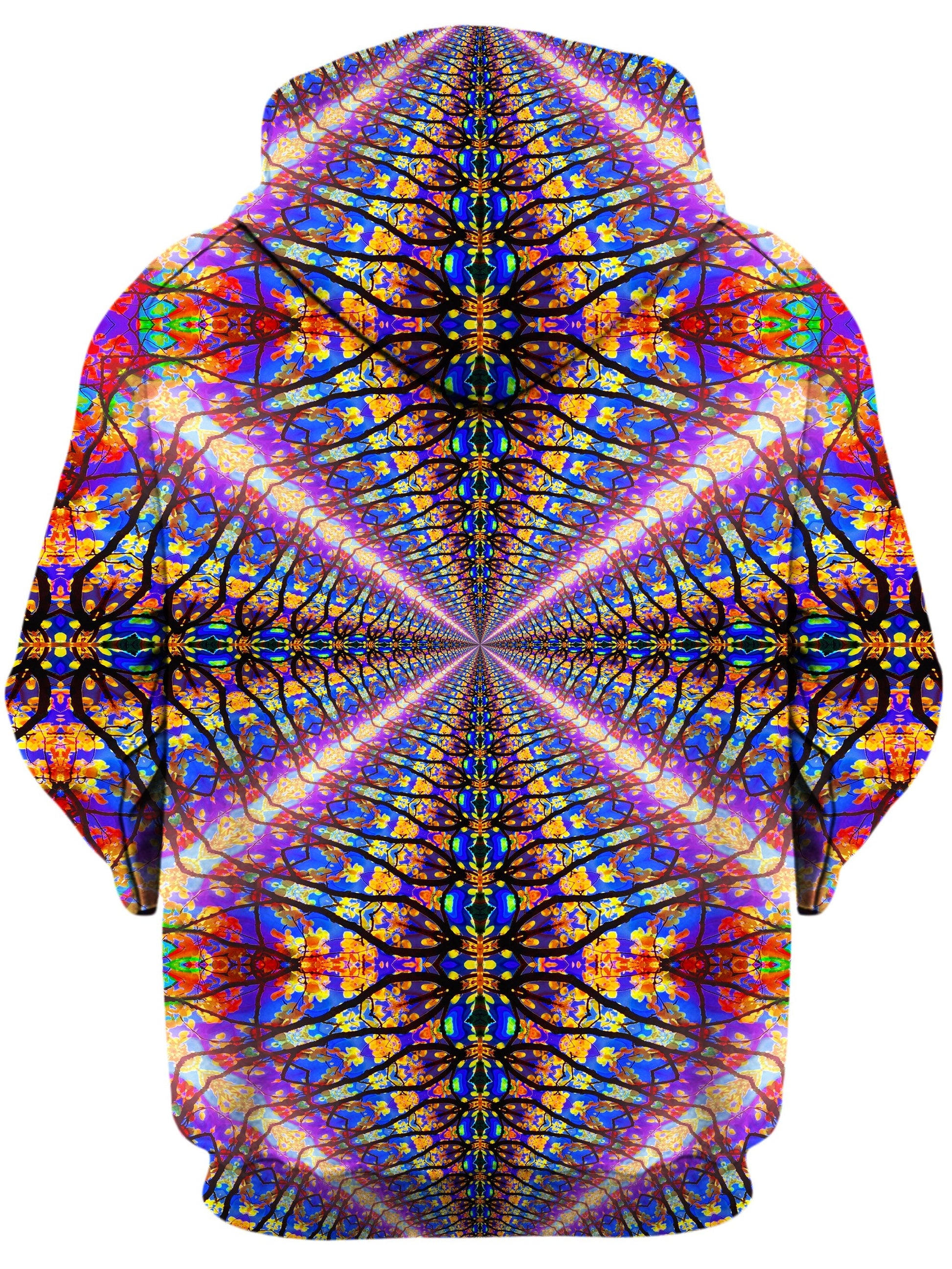 Color Tunnel Unisex Zip-Up Hoodie -Moonbestprint