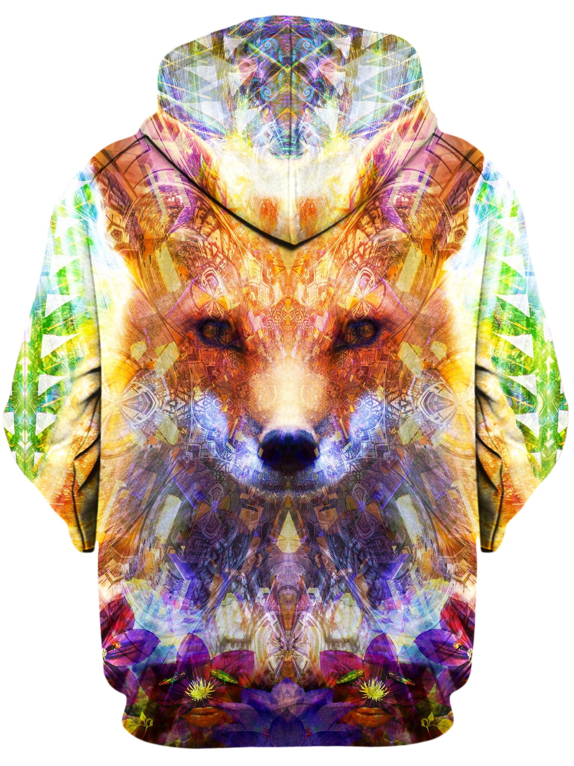 Fox Unisex Zip-Up Hoodie -Moonbestprint