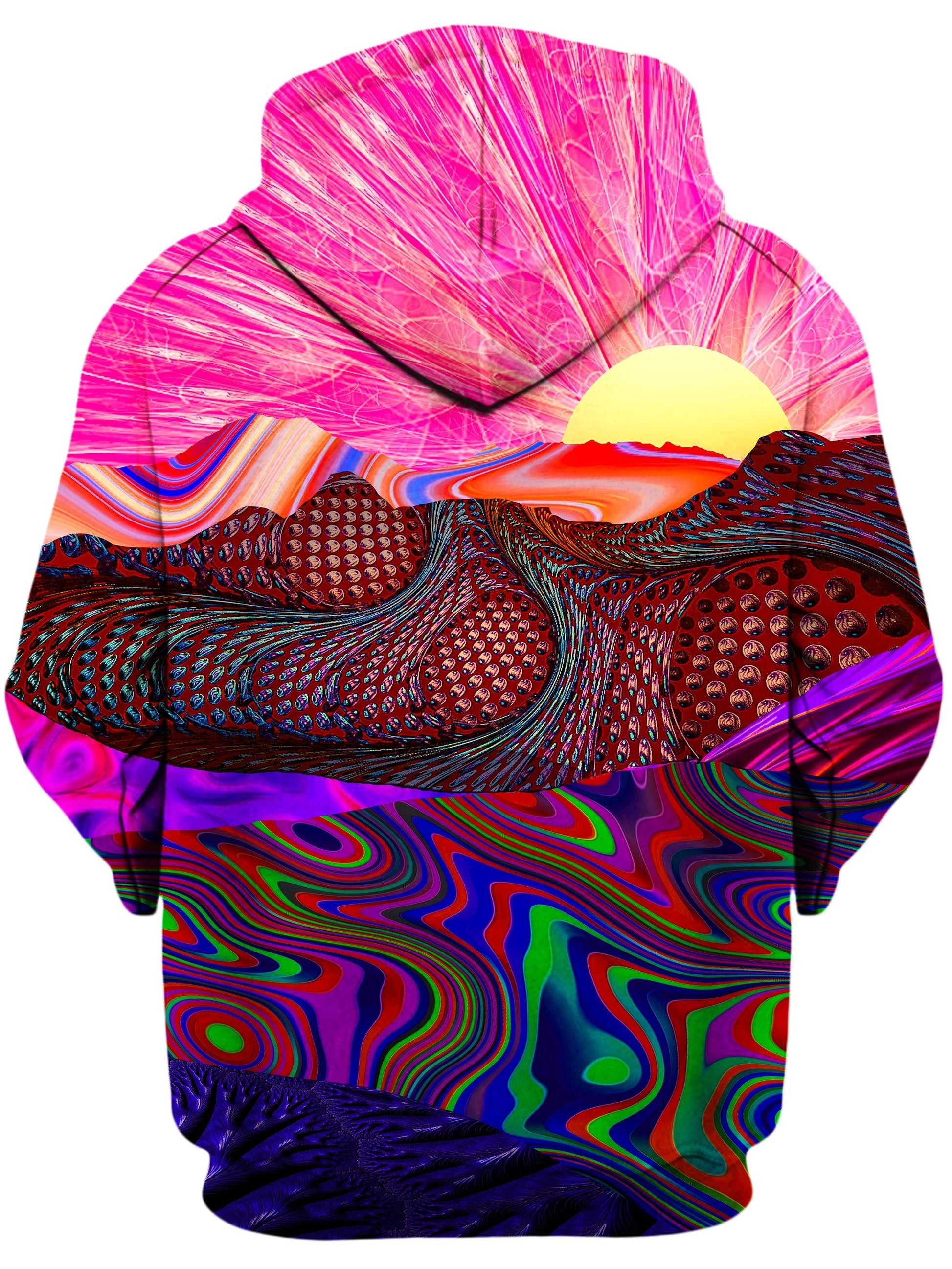 Trippy Trek Unisex Hoodie -Moonbestprint