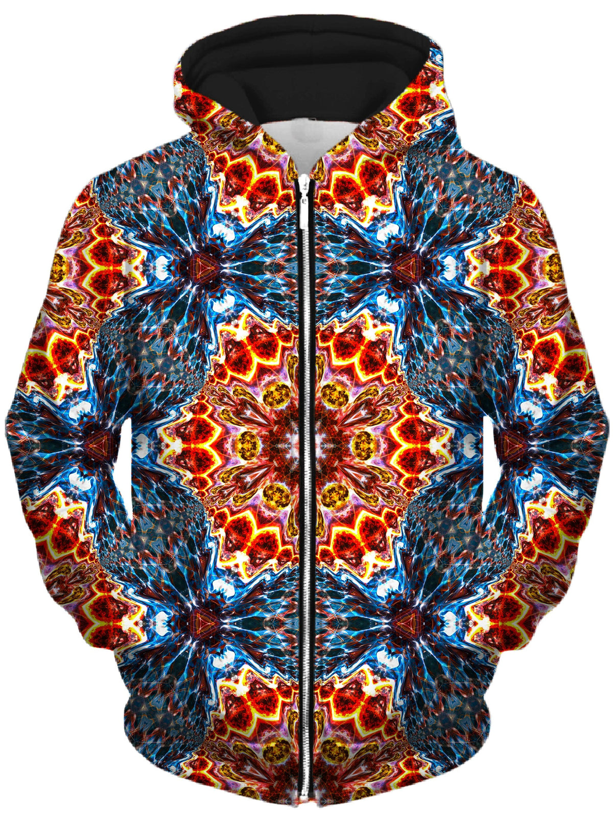 Super Nova Unisex Zip-Up Hoodie -Moonbestprint
