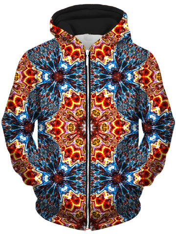 Super Nova Unisex Zip-Up Hoodie -Moonbestprint