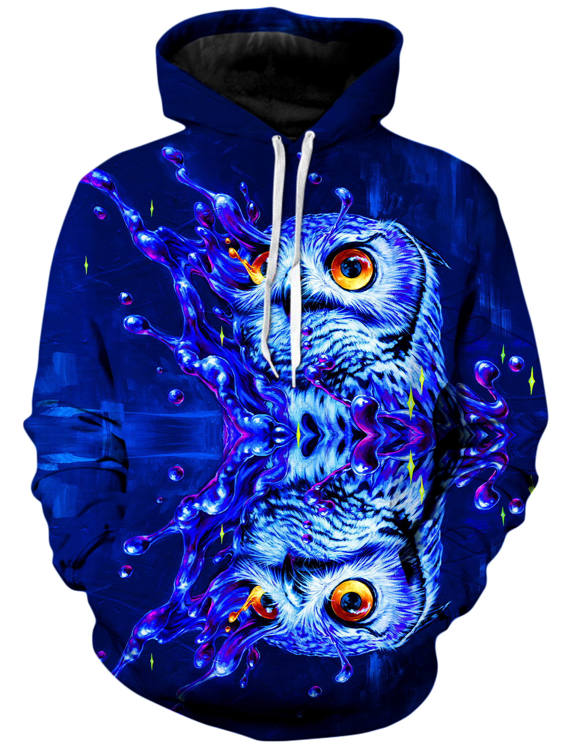 Lucid Owl Unisex Hoodie -Moonbestprint