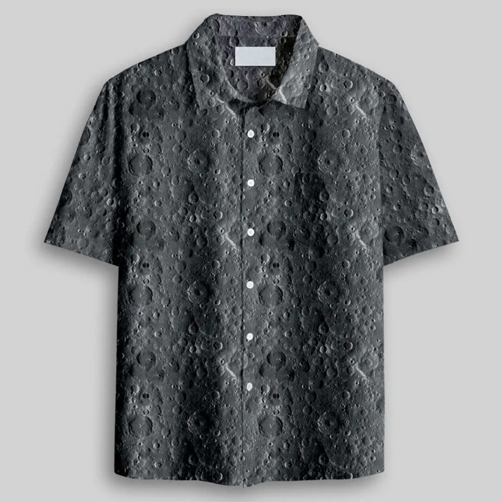 Lunar Surface Hawaiian Shirt – Moonbestprint