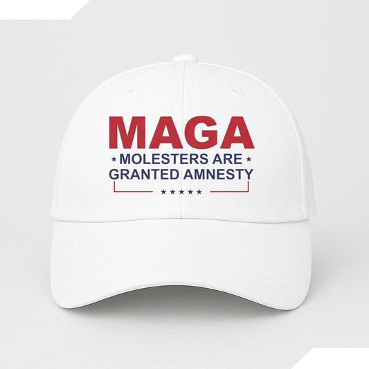 MAGA Molesters Are Granted Amnesty America Hat -Moonbestprint