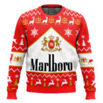 Marlboro Menthol Black Cigarettes Ugly Christmas Sweater – Moonbestprint