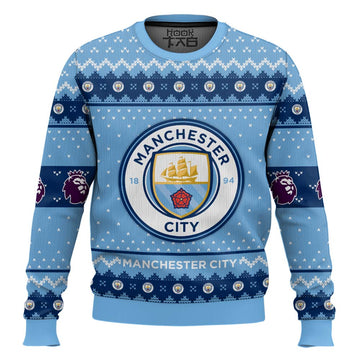 Manchester City Christmas Sweater – Moonbestprint