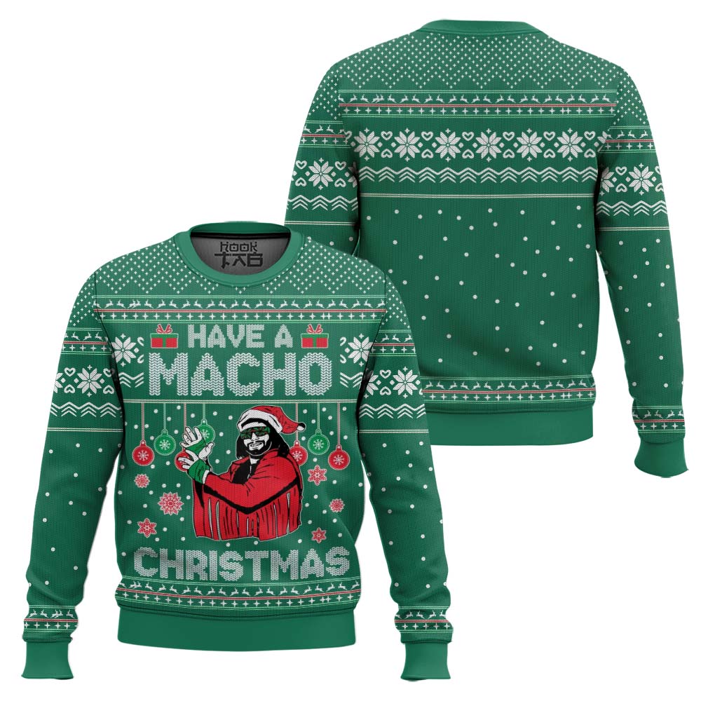 Macho Man Randy Savage Ugly Sweater – Moonbestprint