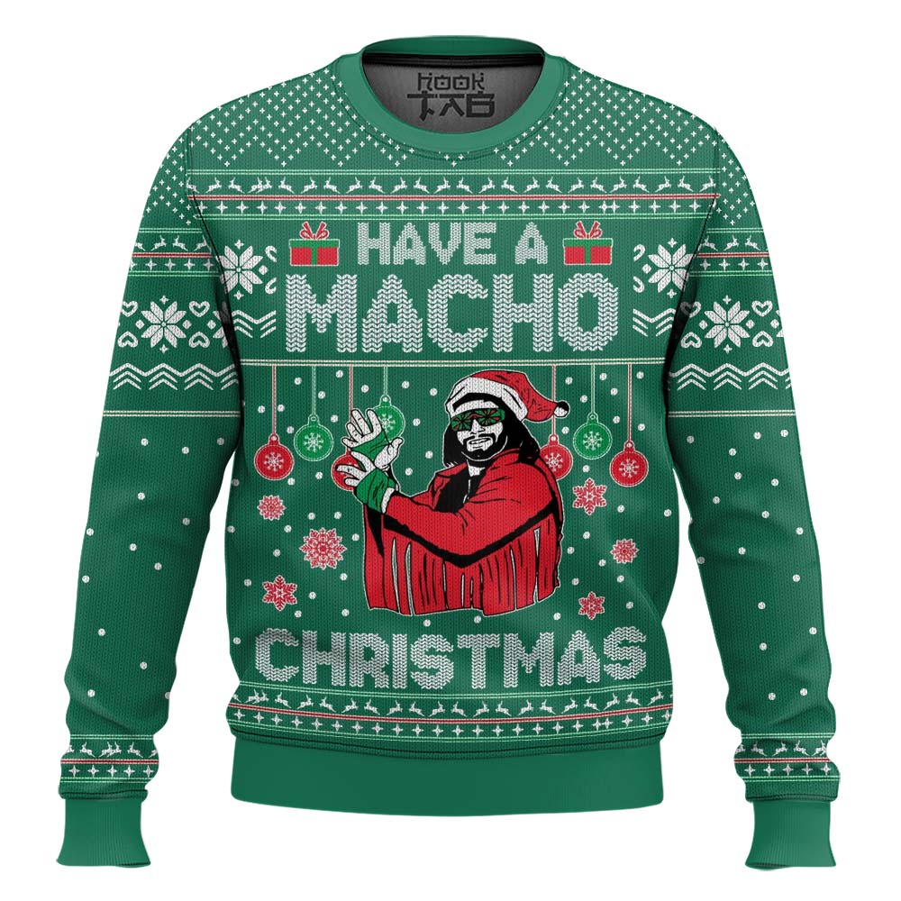 Macho Man Randy Savage Ugly Sweater – Moonbestprint