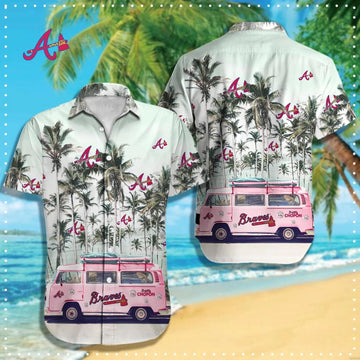 MLB Atlanta Braves Hawaiian Shirt 2, MLB Hawaiian Shirt Moonbestprint
