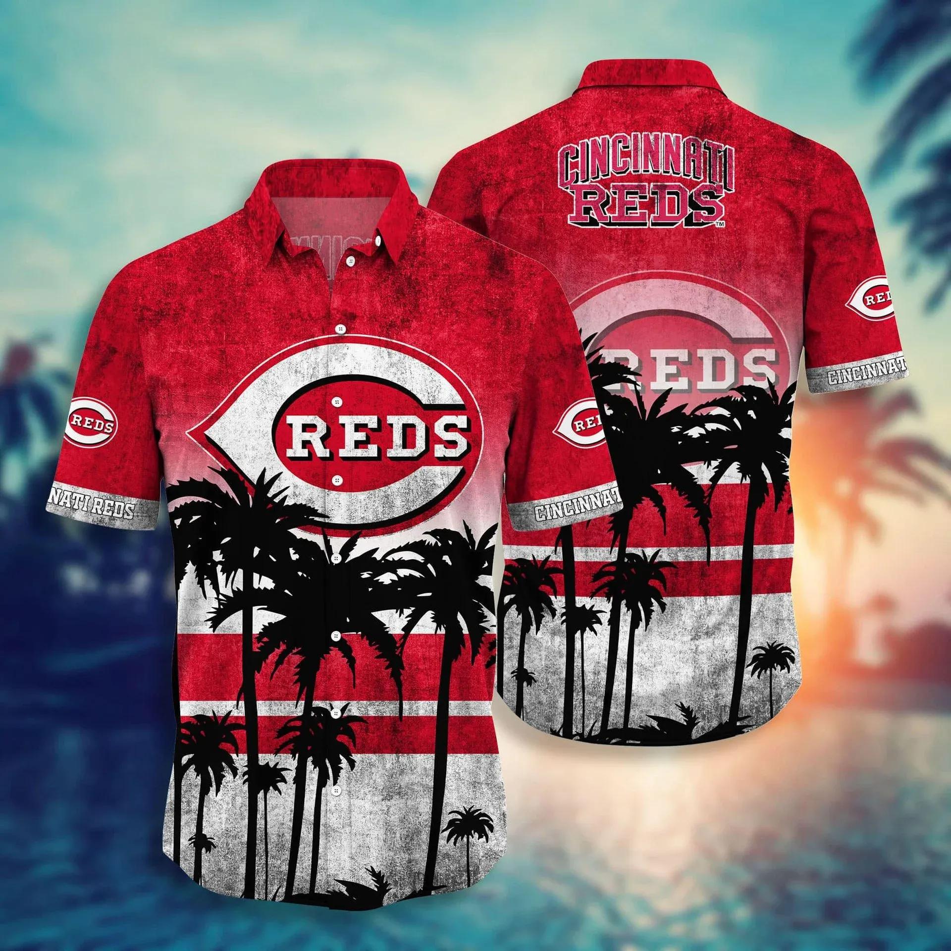 MLB Cincinnati Reds New Design Hawaiian Shirt, MLB Hawaiian Shirt Moonbestprint