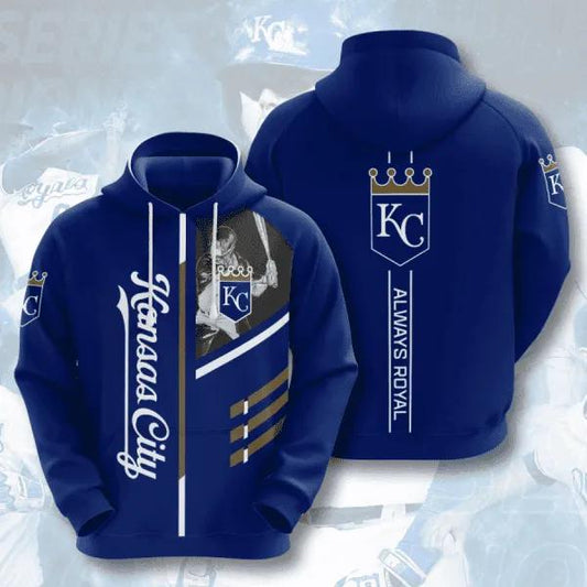 MLB Kansas City Royals 3D All Over Print, MLB Hoodie Moonbestprint
