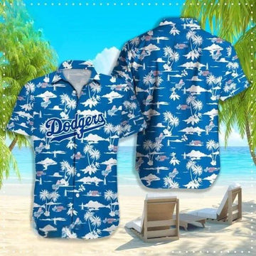 MLB Los Angeles Dodgers Special Design For Summer 3D Hawaiian Shirt, MLB Hawaiian Shirt Moonbestprint