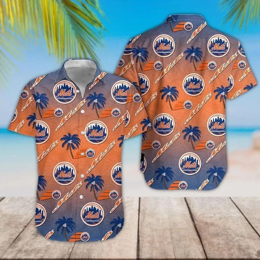 MLB New York Mets 3D Hawaiian Shirt, MLB Hawaiian Shirt Moonbestprint