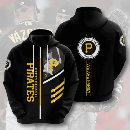 MLB Pittsburgh Pirates 3D All Over Print Hoodie, MLB Hoodie Moonbestprint