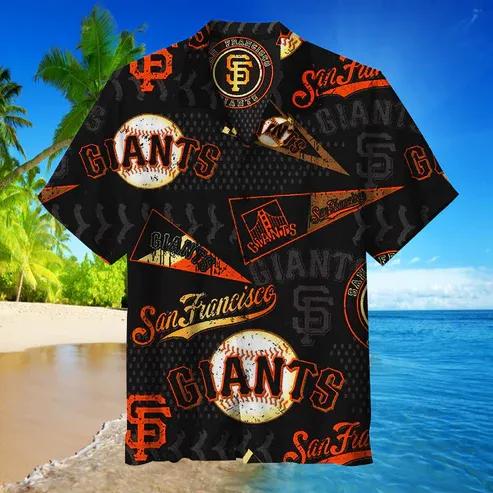 MLB San Francisco Giants Hawaiian Shirt, SF Giants Hawaiian Shirt For Men Moonbestprint