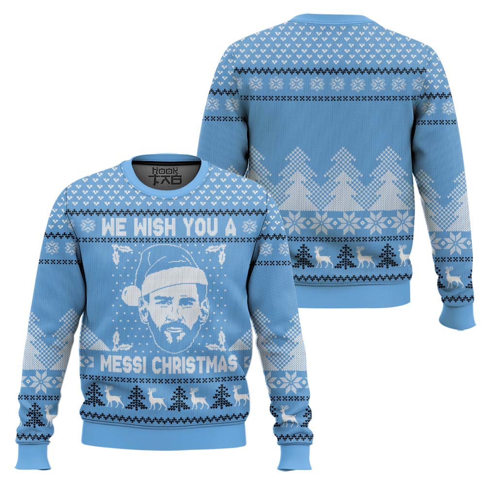Messi Merry Christmas Ugly Sweater – Moonbestprint