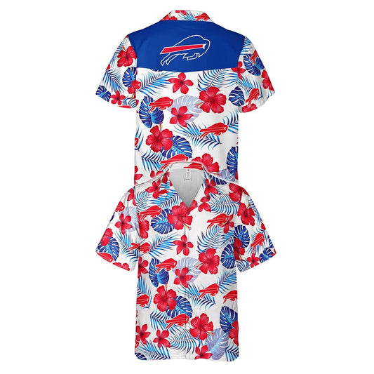 Mack Hollins Bills Hawaiian Shirt Moonbestprint