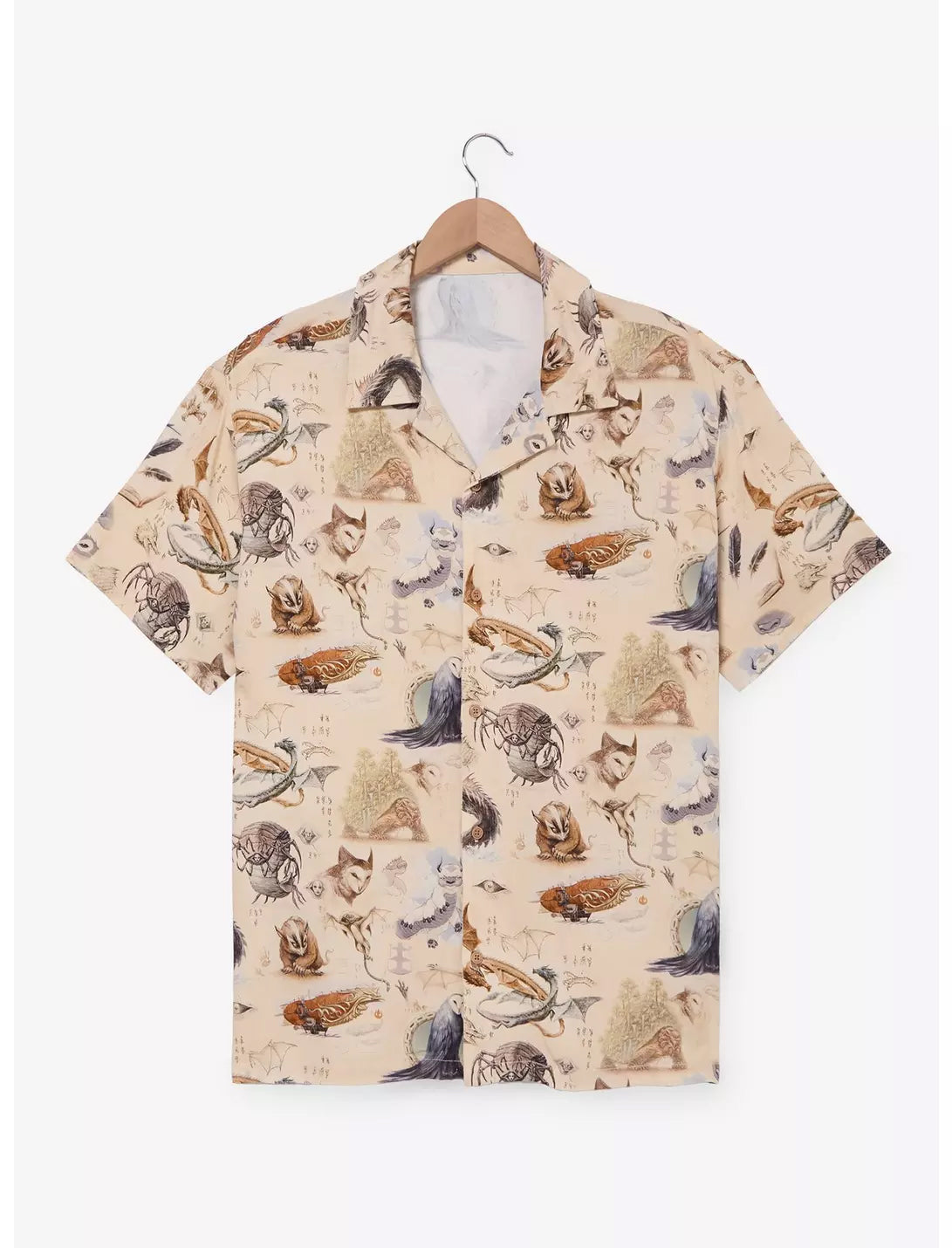 Magic The Gathering x Avatar The Last Airbender Creatures Woven Hawaiian Shirt – Moonbestprint
