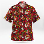 Tropi Pokemon Magikarp Button Up Red Hawaiian Shirt – Moonbestprint