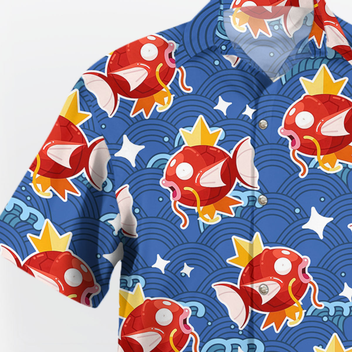 Magikarp Pokemon Hawaiian Shirt Shiny Tropical Aloha Shirt – Moonbestprint