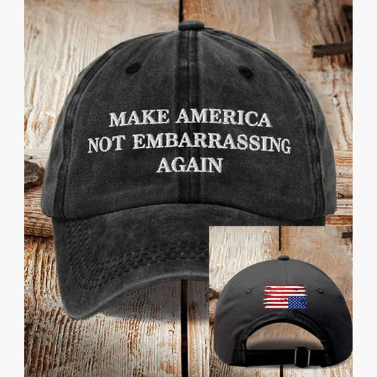Make America Not Embarrassing Again Hat -Moonbestprint