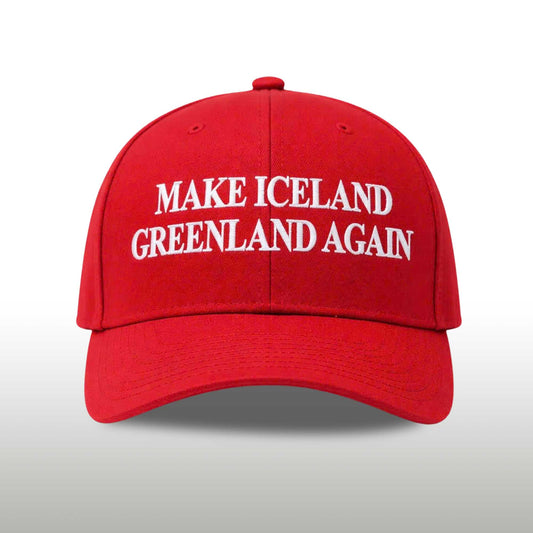 Make Iceland Greenland Again Hat -Moonbestprint