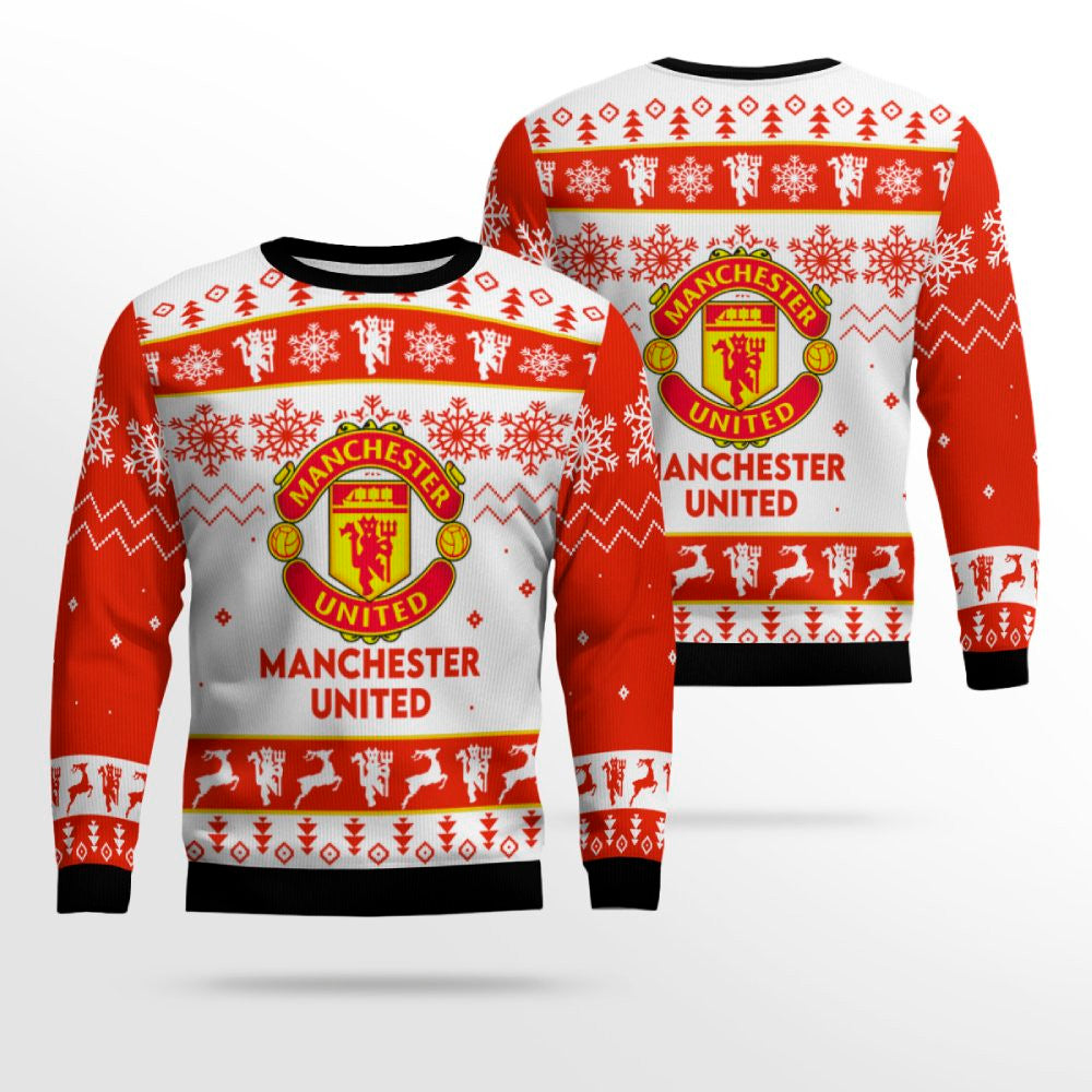 Manchester United Football Club Christmas Sweater 2025 – Moonbestprint